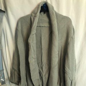 Sweater Kimono Cardigan Gray New Batwing Sweater Oversized Medium